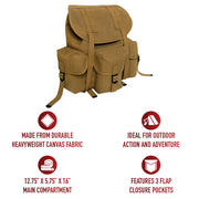 Rothco Heavyweight Mini Alice Pack LARSON TACTICAL SUPPLY