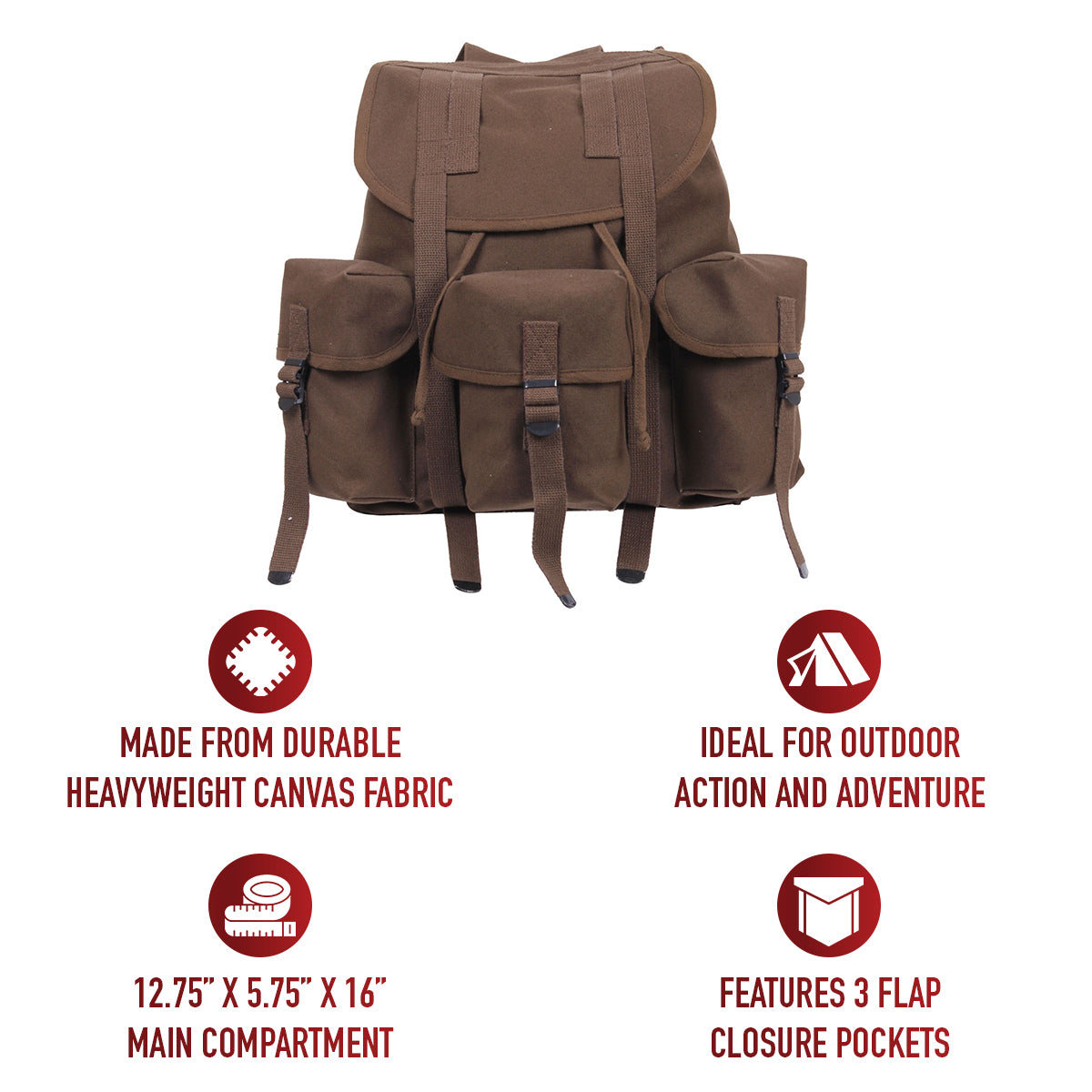 Rothco Heavyweight Mini Alice Pack LARSON TACTICAL SUPPLY