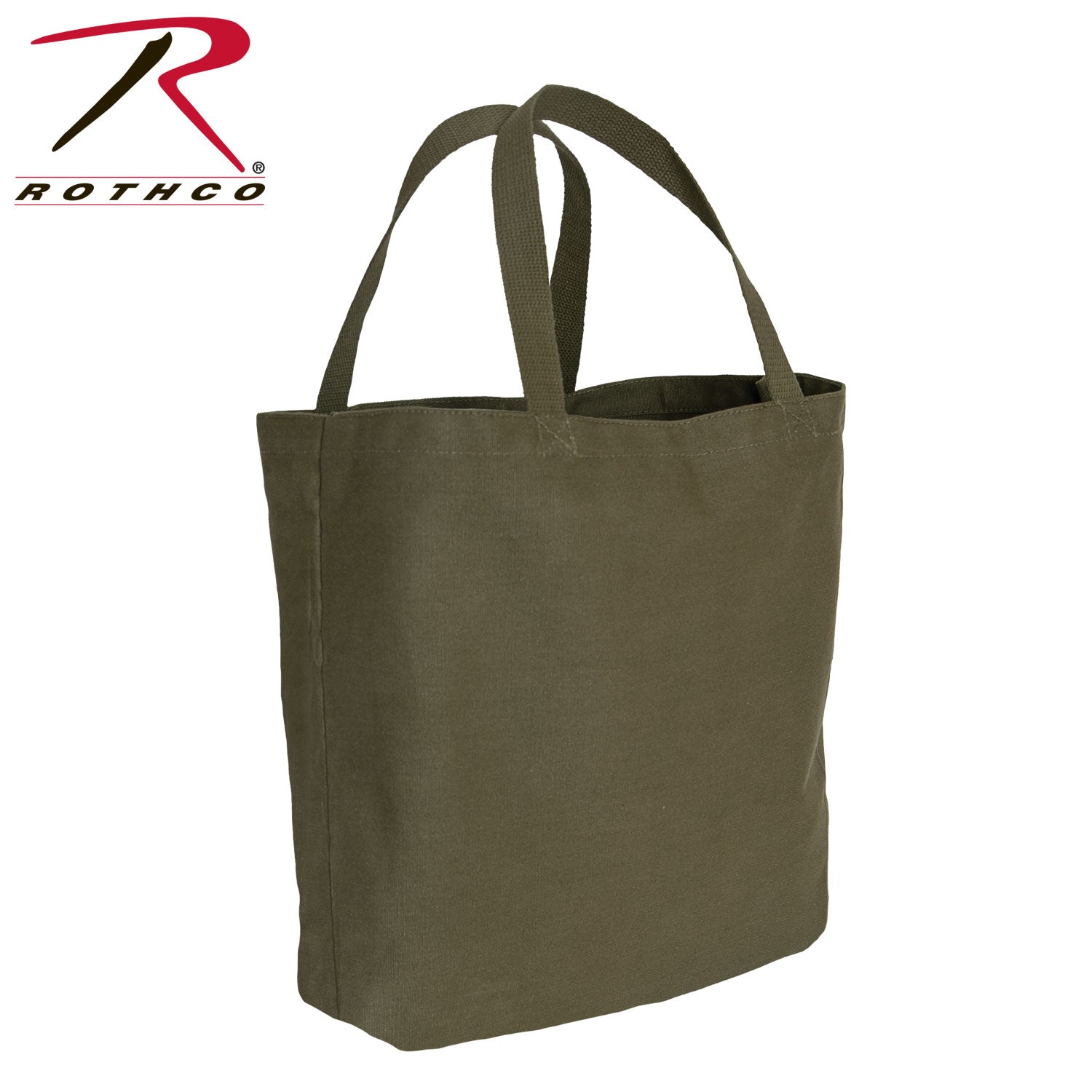 Rothco Canvas Camo and Solid Tote Bag LARSON TACTICAL SUPPLY