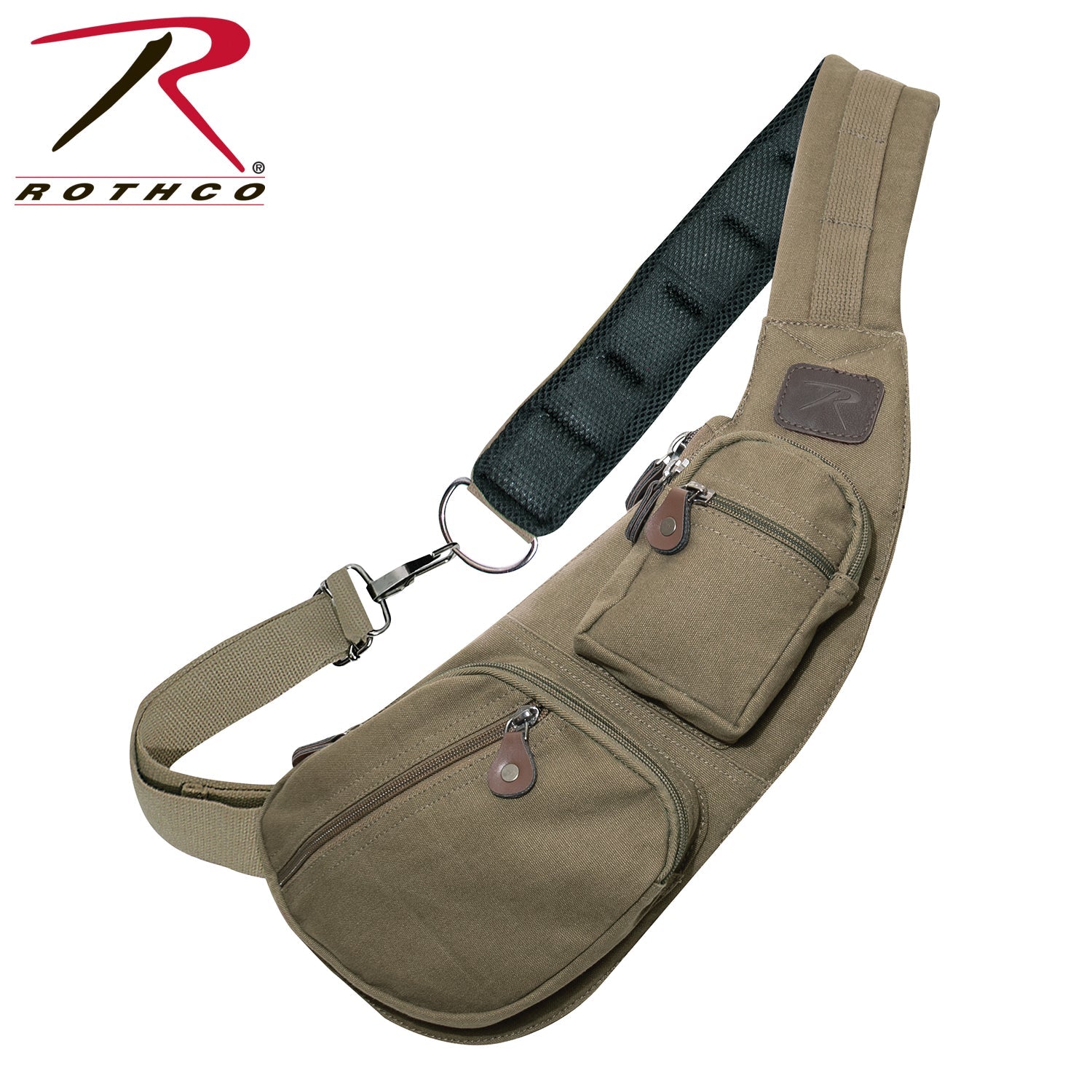 Rothco Crossbody Canvas Sling Bag LARSON TACTICAL SUPPLY