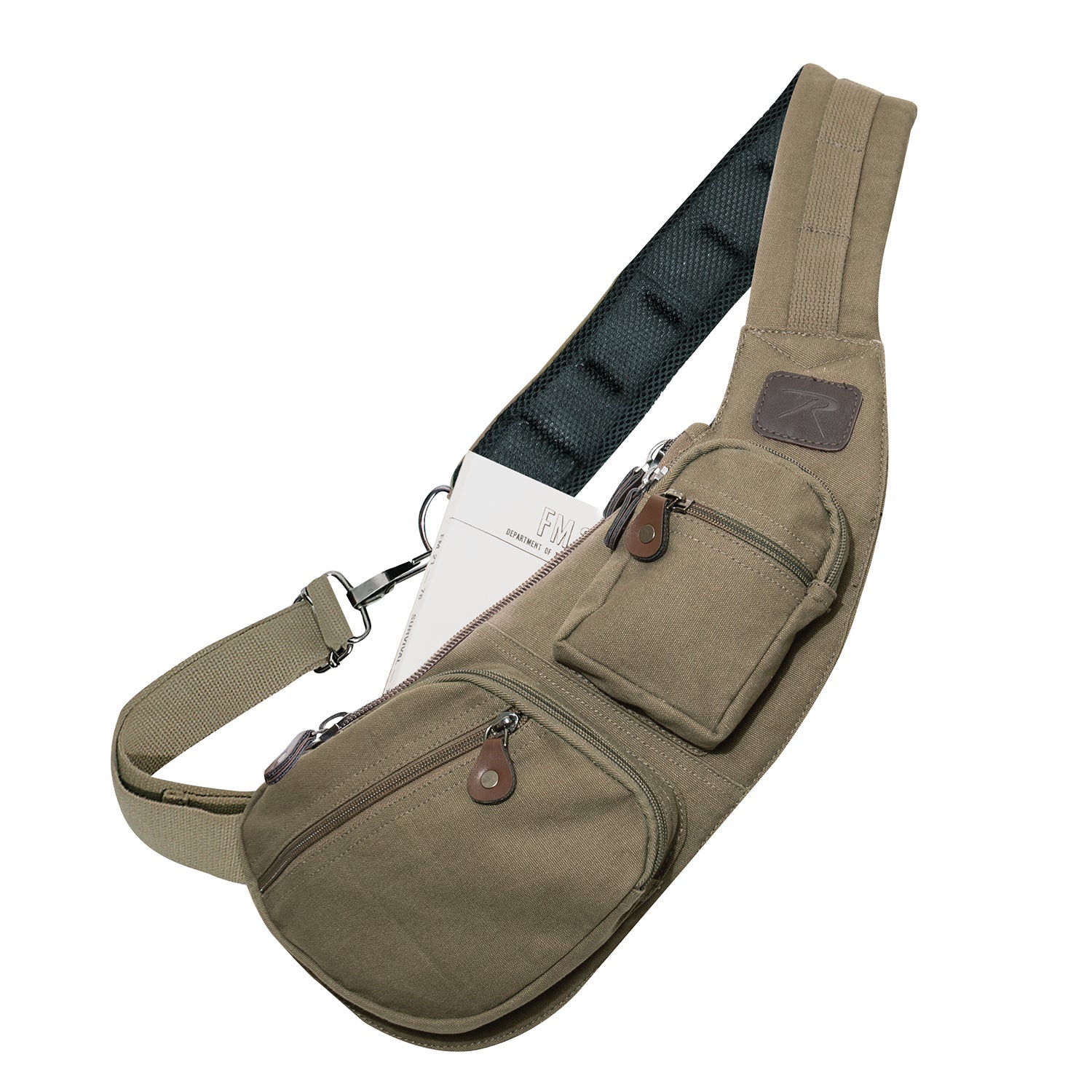 Rothco Crossbody Canvas Sling Bag LARSON TACTICAL SUPPLY