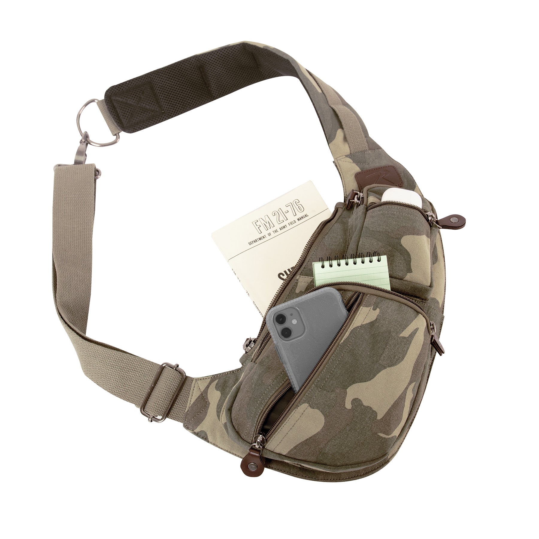 Rothco Crossbody Canvas Sling Bag LARSON TACTICAL SUPPLY