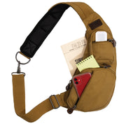 Rothco Crossbody Canvas Sling Bag LARSON TACTICAL SUPPLY