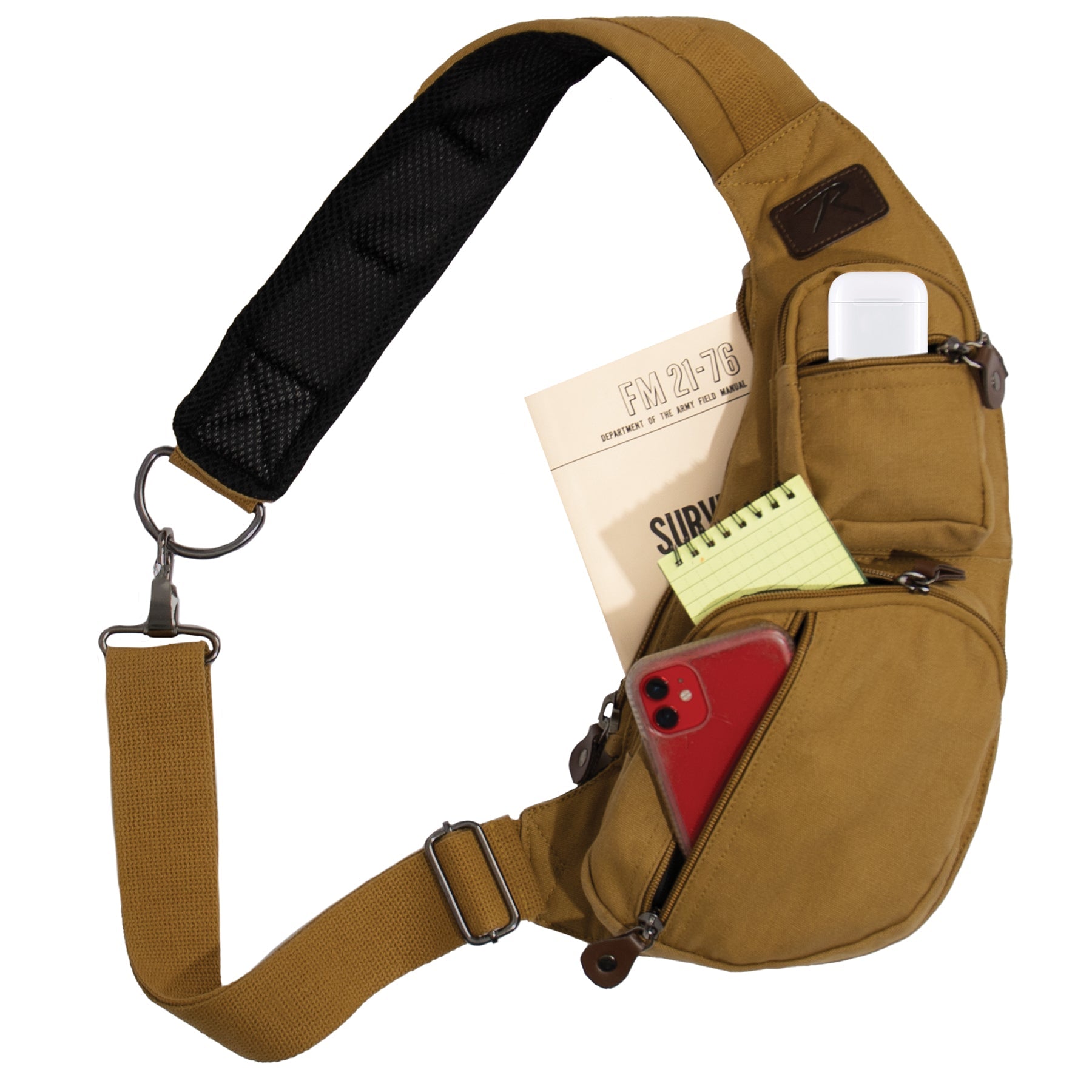 Rothco Crossbody Canvas Sling Bag LARSON TACTICAL SUPPLY