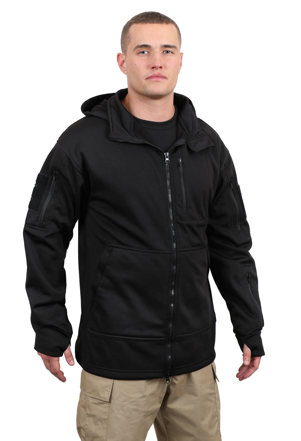 Rothco Tactical Zip Up Hoodie LARSON TACTICAL SUPPLY