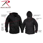 Rothco Tactical Zip Up Hoodie LARSON TACTICAL SUPPLY