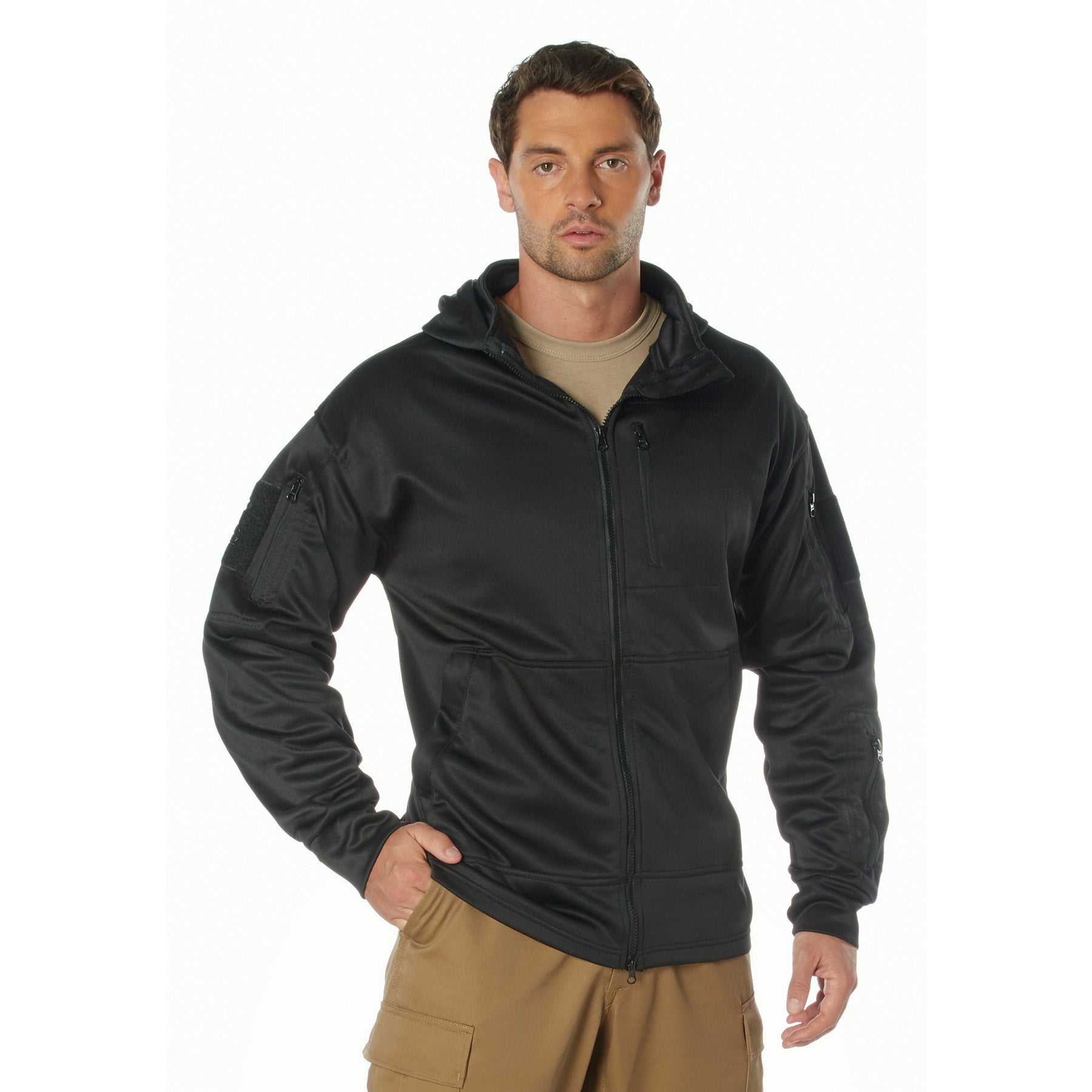 Rothco Tactical Zip Up Hoodie LARSON TACTICAL SUPPLY