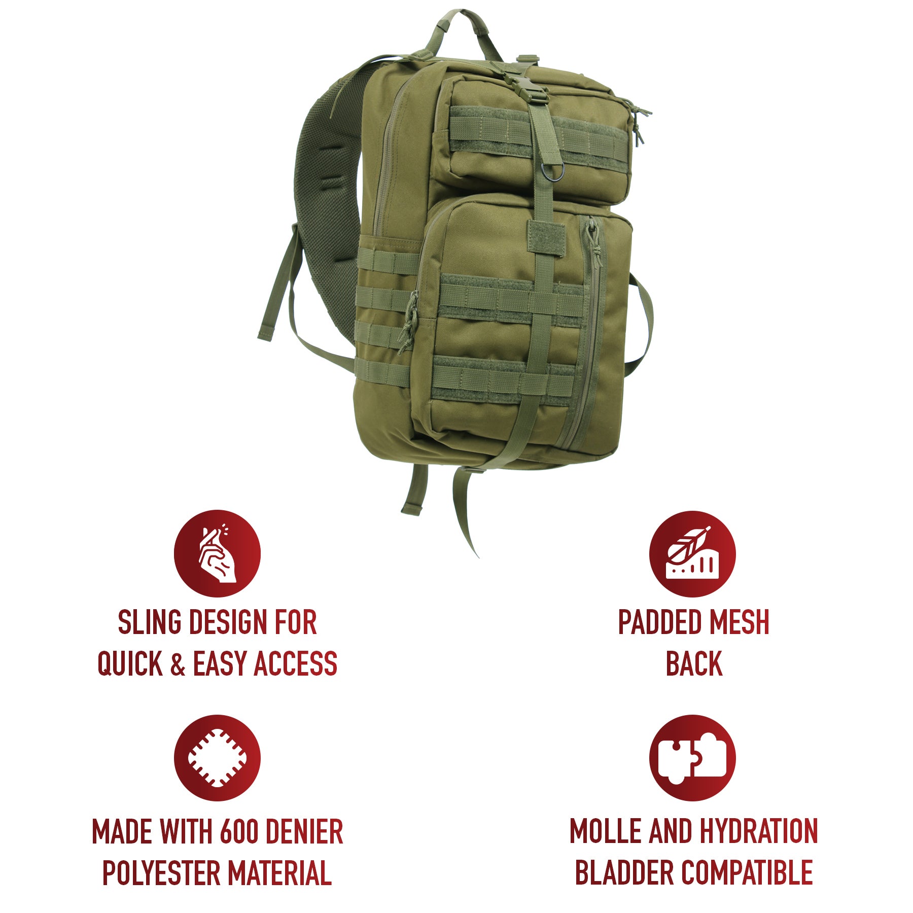 Rothco Tactisling Transport Pack LARSON TACTICAL SUPPLY