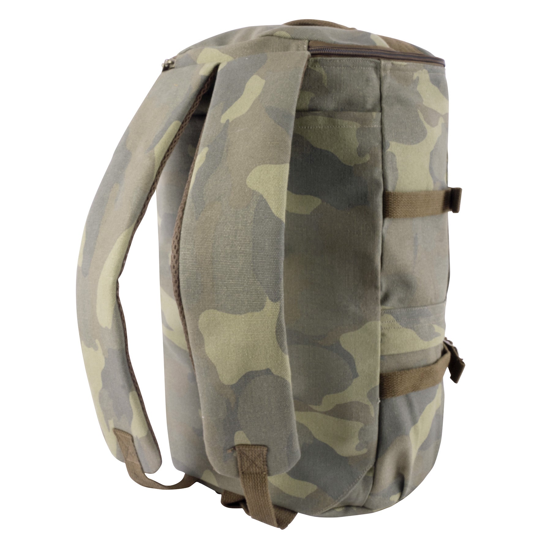 Rothco Convertible Canvas Duffle / Backpack - 19 Inches LARSON TACTICAL SUPPLY