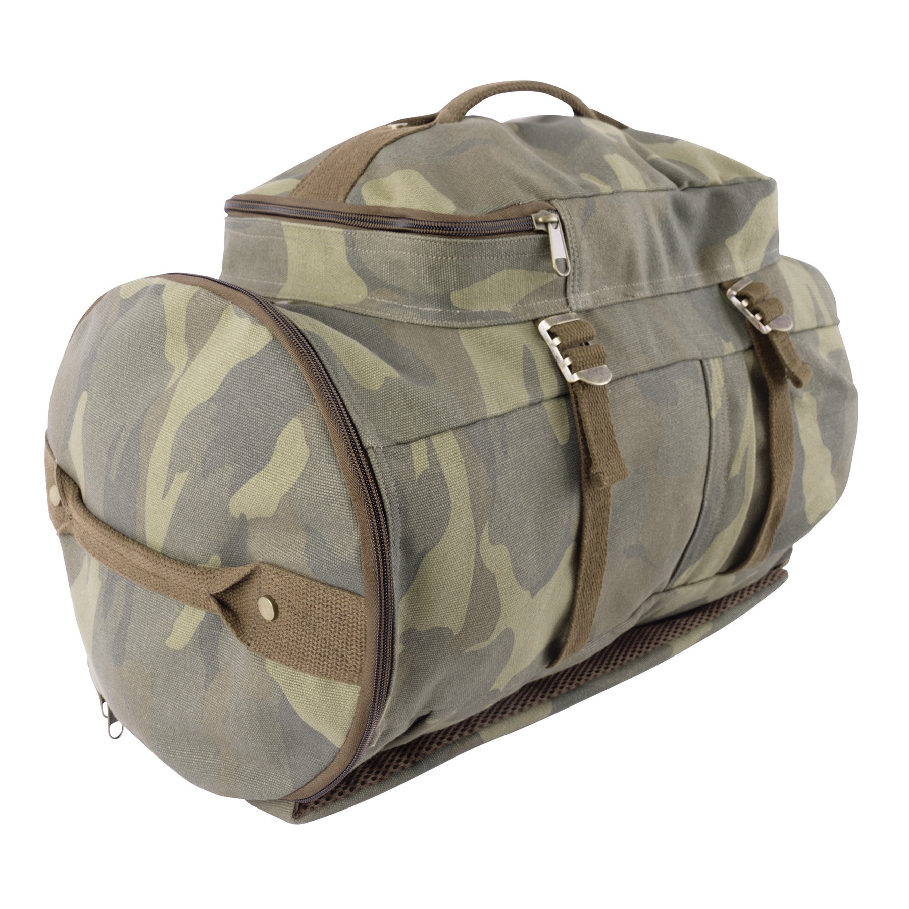 Rothco Convertible Canvas Duffle / Backpack - 19 Inches LARSON TACTICAL SUPPLY