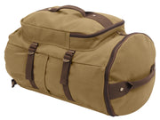Rothco Convertible Canvas Duffle / Backpack - 19 Inches LARSON TACTICAL SUPPLY