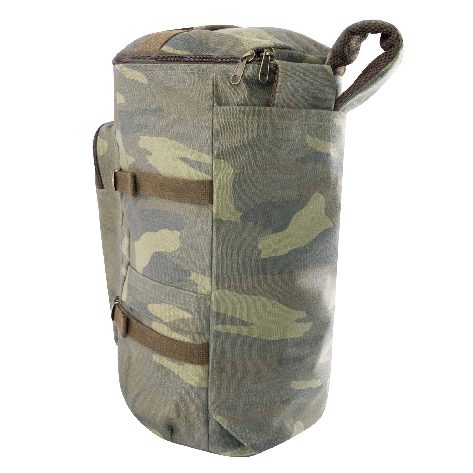 Rothco Convertible Canvas Duffle / Backpack - 19 Inches LARSON TACTICAL SUPPLY