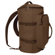Rothco Convertible Canvas Duffle / Backpack - 19 Inches LARSON TACTICAL SUPPLY
