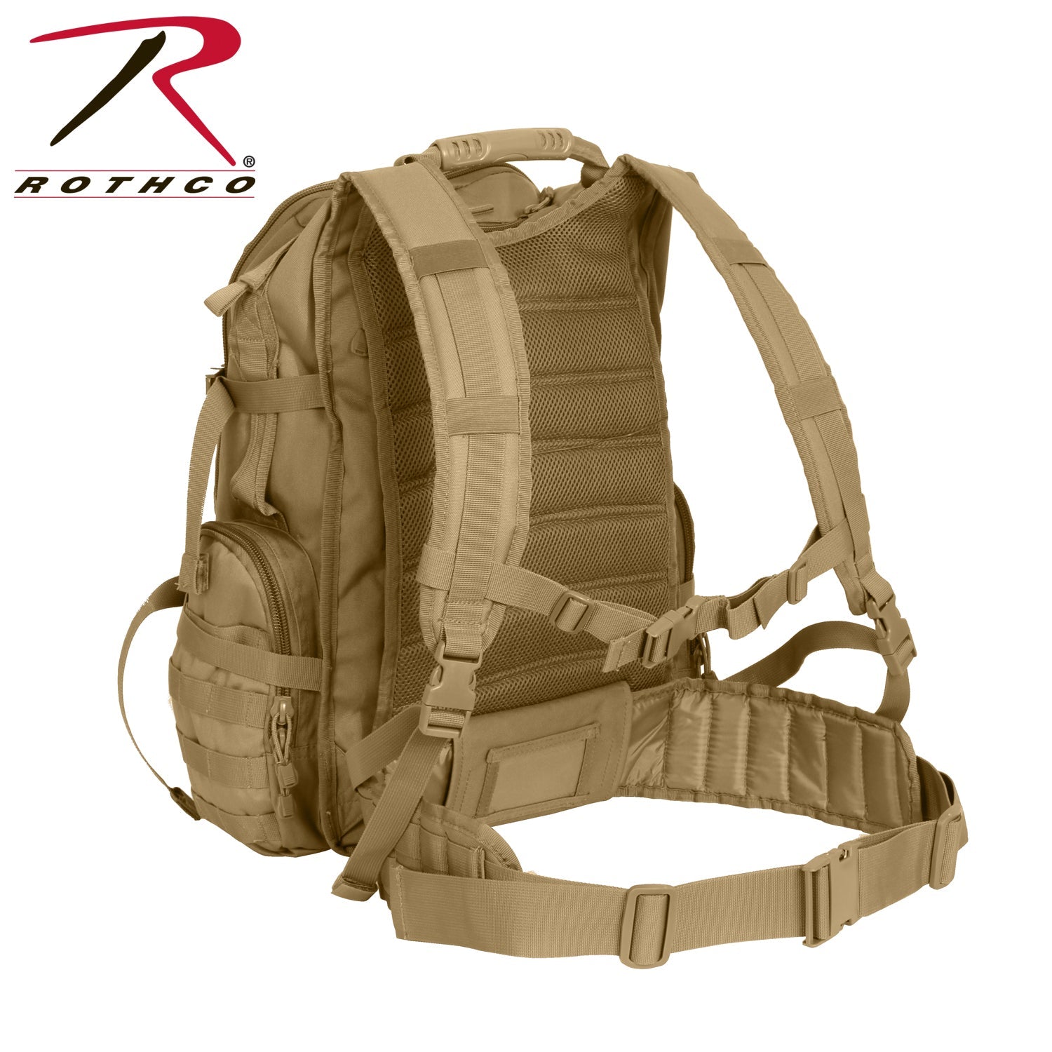 Rothco Multi-Chamber MOLLE Assault Pack LARSON TACTICAL SUPPLY