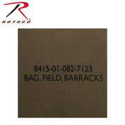 Rothco Canvas Barracks Bag LARSON TACTICAL SUPPLY