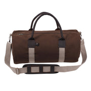 Rothco Canvas & Leather Gym Duffle Bag LARSON TACTICAL SUPPLY
