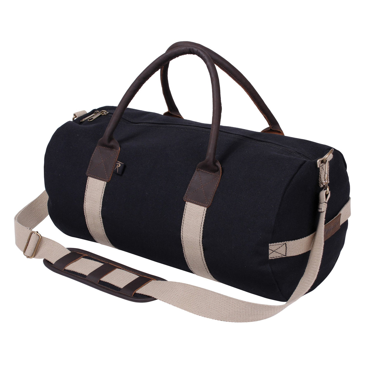 Rothco Canvas & Leather Gym Duffle Bag LARSON TACTICAL SUPPLY