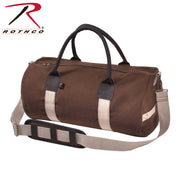 Rothco Canvas & Leather Gym Duffle Bag LARSON TACTICAL SUPPLY