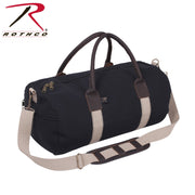 Rothco Canvas & Leather Gym Duffle Bag LARSON TACTICAL SUPPLY
