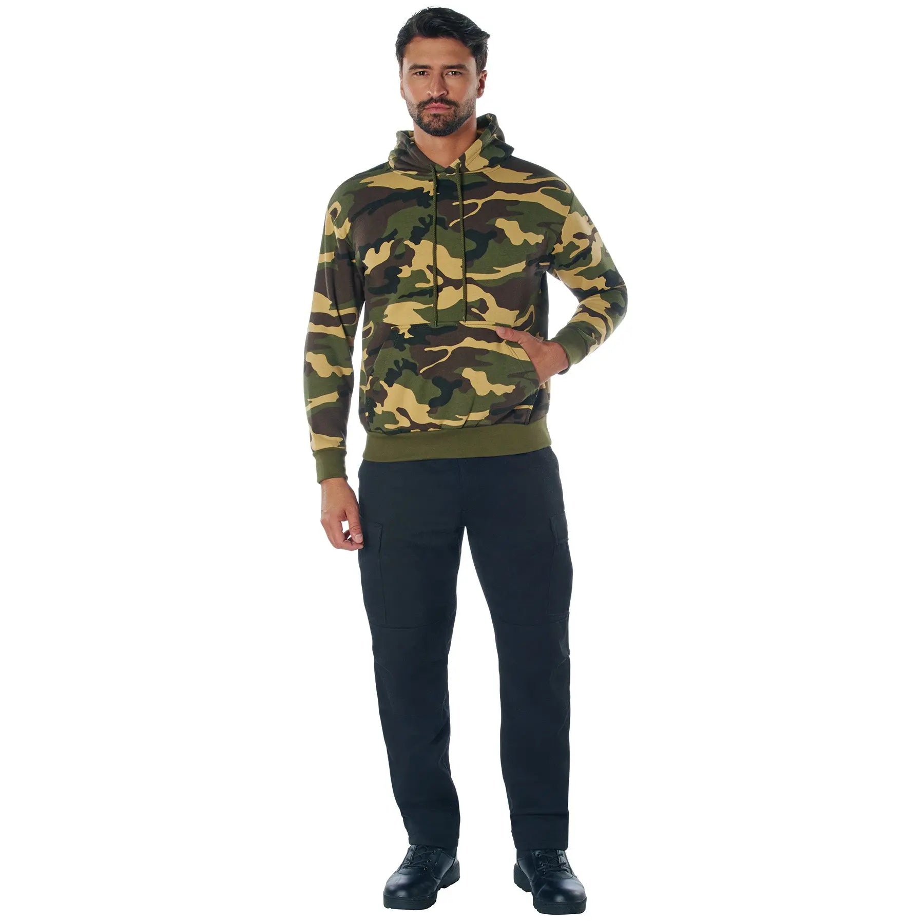 Rothco Camo Pullover Hooded Sweatshirt LARSON TACTICAL SUPPLY