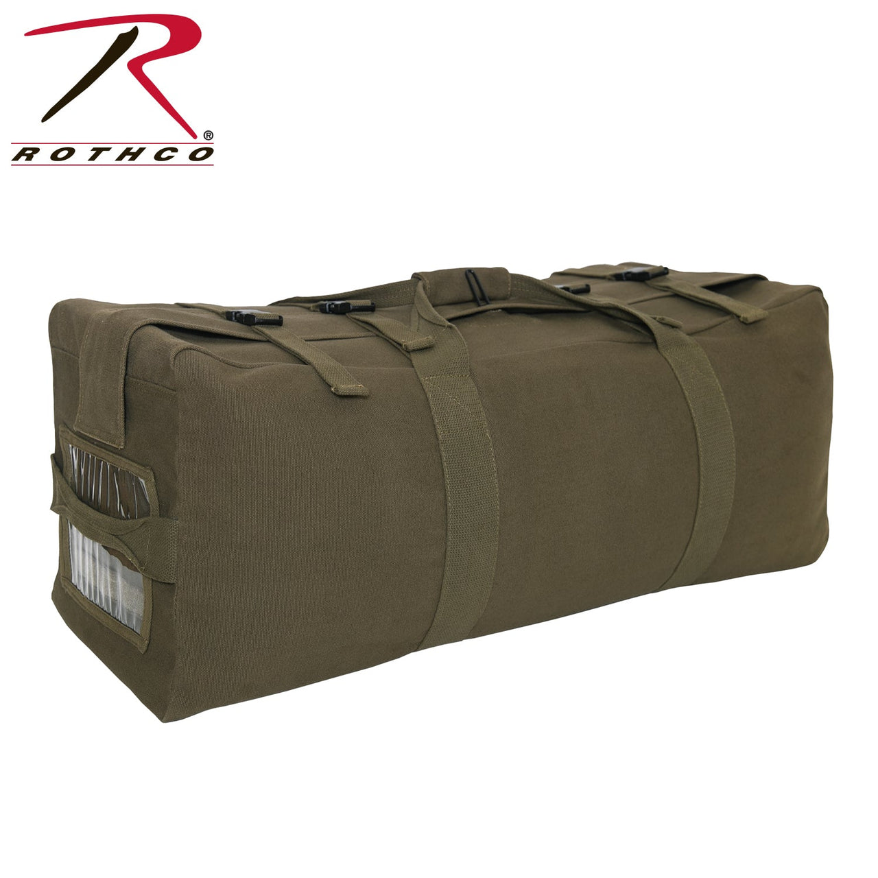 Rothco GI Type Enhanced Canvas Duffle Bag LARSON TACTICAL SUPPLY