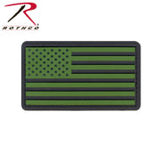 Rothco PVC US Flag Patch With Hook Back LARSON TACTICAL SUPPLY