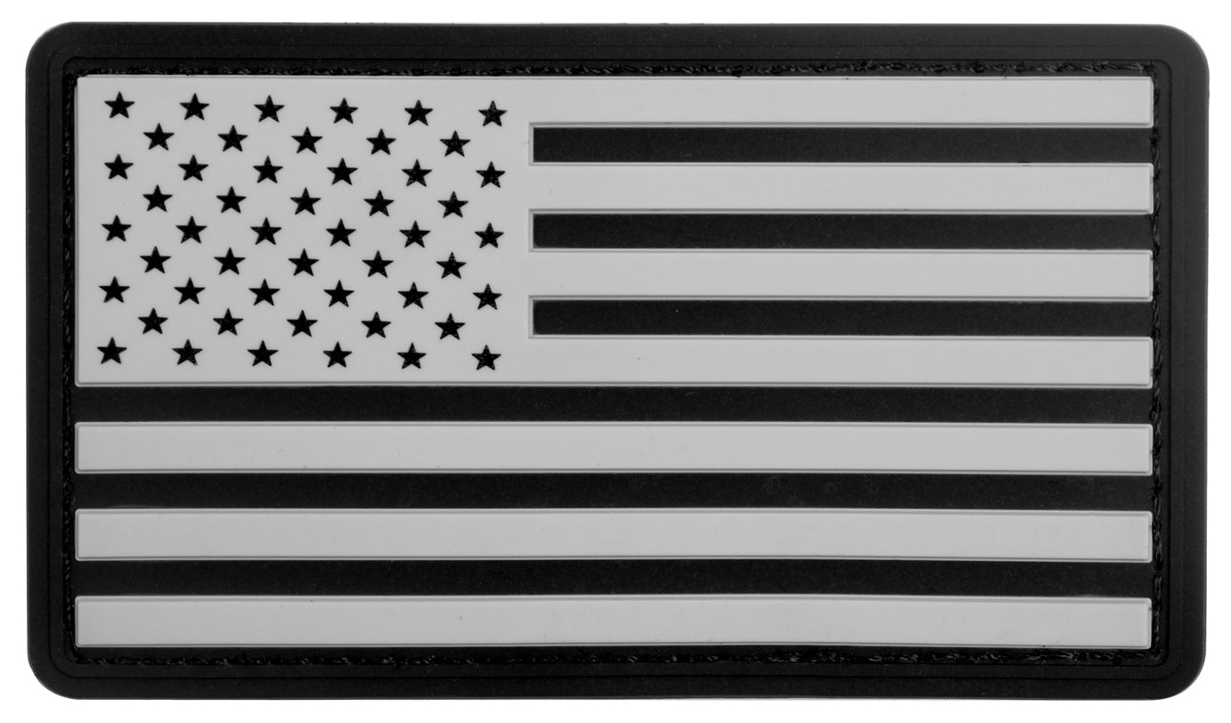 Rothco PVC US Flag Patch With Hook Back LARSON TACTICAL SUPPLY
