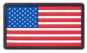 Rothco PVC US Flag Patch With Hook Back LARSON TACTICAL SUPPLY