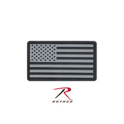 Rothco PVC US Flag Patch With Hook Back LARSON TACTICAL SUPPLY