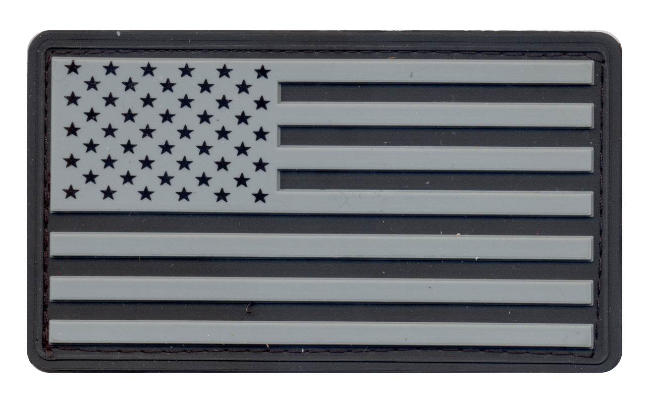 Rothco PVC US Flag Patch With Hook Back LARSON TACTICAL SUPPLY