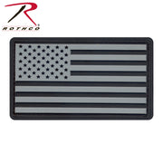 Rothco PVC US Flag Patch With Hook Back LARSON TACTICAL SUPPLY