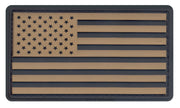 Rothco PVC US Flag Patch With Hook Back LARSON TACTICAL SUPPLY