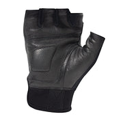 Rothco Fingerless Cut Resistant Carbon Hard Knuckle Gloves - Black LARSON TACTICAL SUPPLY