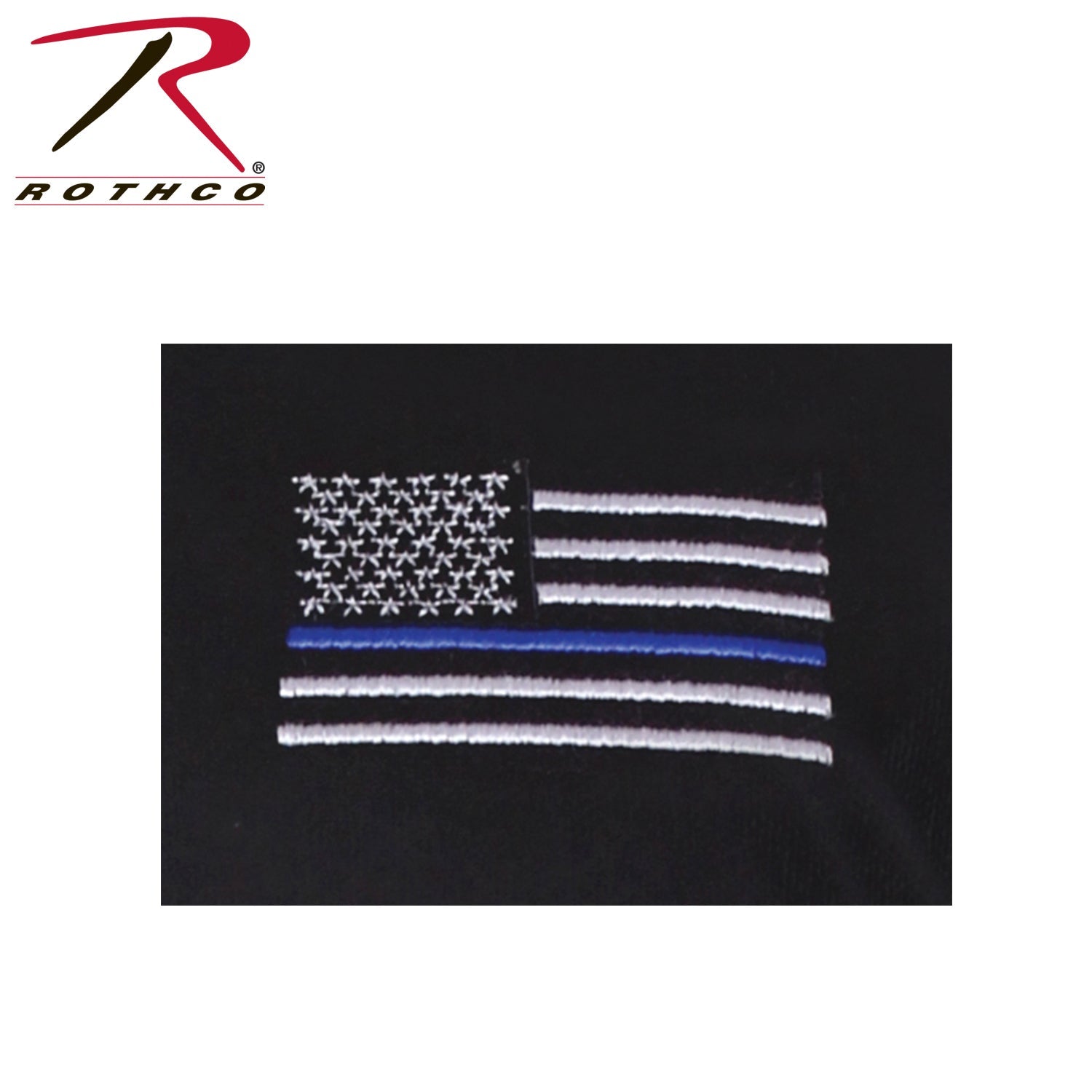 Rothco Thin Blue Line Moisture Wicking Polo LARSON TACTICAL SUPPLY