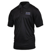 Rothco Thin Blue Line Moisture Wicking Polo LARSON TACTICAL SUPPLY