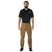 Rothco Thin Blue Line Moisture Wicking Polo LARSON TACTICAL SUPPLY