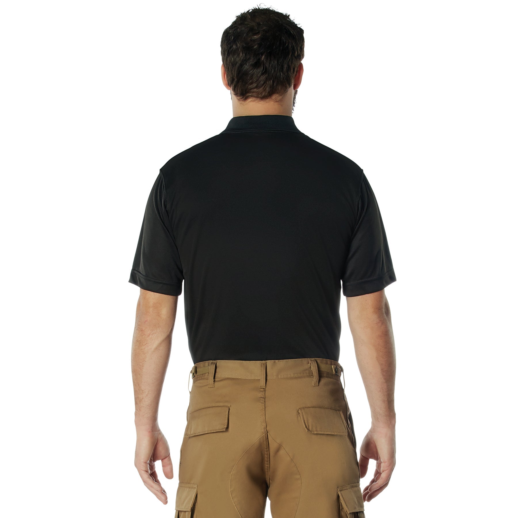 Rothco Thin Blue Line Moisture Wicking Polo LARSON TACTICAL SUPPLY