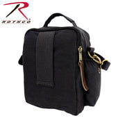 Rothco Vintage Canvas & Leather Travel Shoulder Bag LARSON TACTICAL SUPPLY