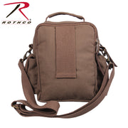 Rothco Vintage Canvas & Leather Travel Shoulder Bag LARSON TACTICAL SUPPLY
