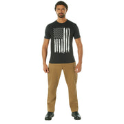 Rothco Distressed US Flag Athletic Fit T-Shirt LARSON TACTICAL SUPPLY