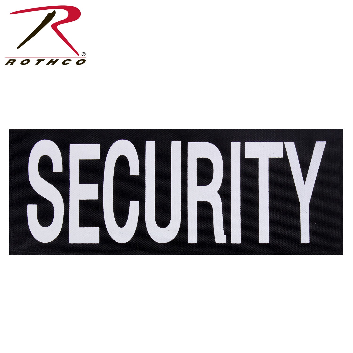 Rothco Security Patch With Hook Back LARSON TACTICAL SUPPLY