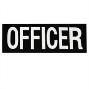 Rothco Officer Patch With Hook Back LARSON TACTICAL SUPPLY