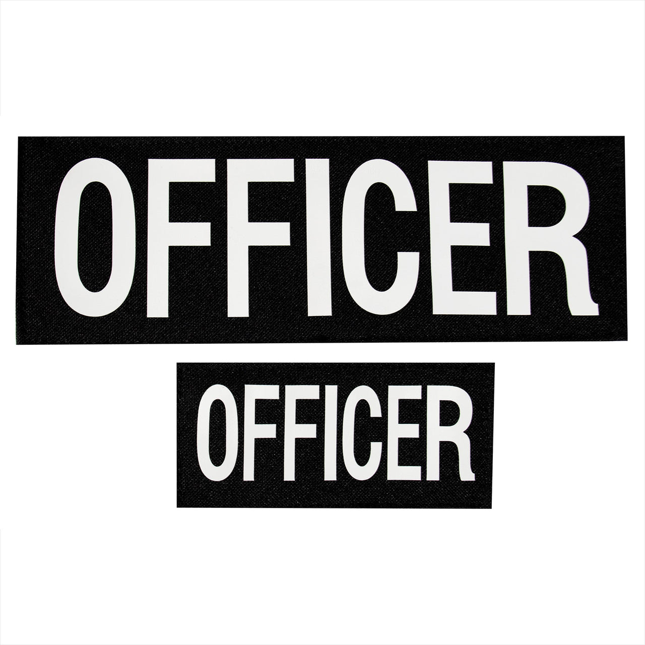 Rothco Officer Patch With Hook Back LARSON TACTICAL SUPPLY