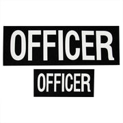 Rothco Officer Patch With Hook Back LARSON TACTICAL SUPPLY