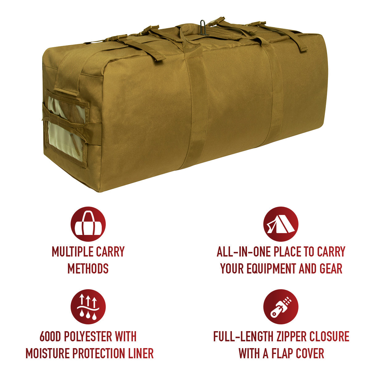 Rothco Enhanced Duffle Bag LARSON TACTICAL SUPPLY