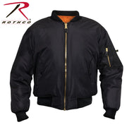 Rothco Enhanced Nylon MA-1 Flight Jacket LARSON TACTICAL SUPPLY