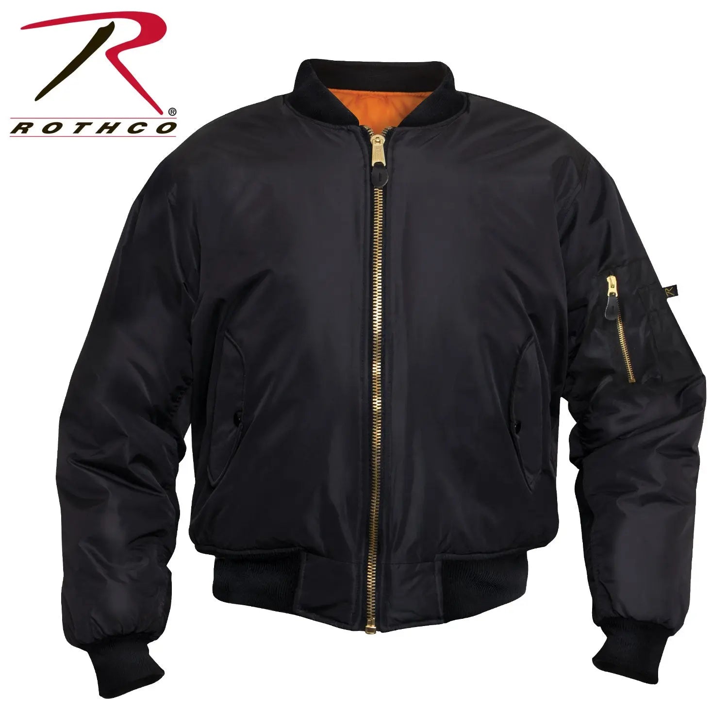 Rothco Enhanced Nylon MA-1 Flight Jacket LARSON TACTICAL SUPPLY