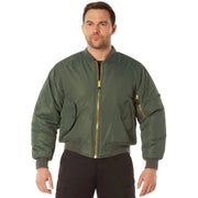 Rothco Enhanced Nylon MA-1 Flight Jacket LARSON TACTICAL SUPPLY