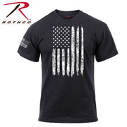 Rothco Distressed US Flag Athletic Fit T-Shirt LARSON TACTICAL SUPPLY