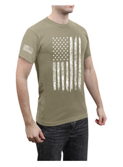 Rothco Distressed US Flag Athletic Fit T-Shirt LARSON TACTICAL SUPPLY